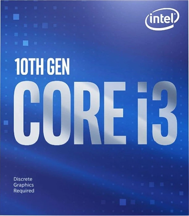 Intel Core i3-10100F, 4C/8T, 3.60-4.30GHz, boxed