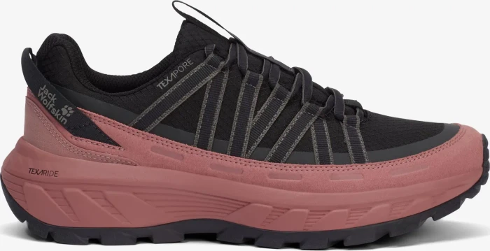 Jack Wolfskin Wild Hike Texapore Low mineral red (Damen)