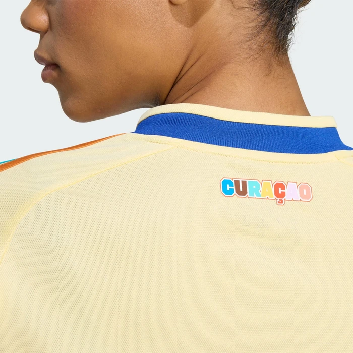 adidas FIFA WM 2026 Curacao Auswärtstrikot kurzarm almost yellow (Damen)