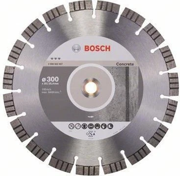 Bosch Professional Best for Concrete Diamanttrennscheibe, 300x2.8x20mm, 1 Stück