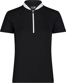 CMP Bike T Half Zip Trikot kurzarm schwarz (Damen)