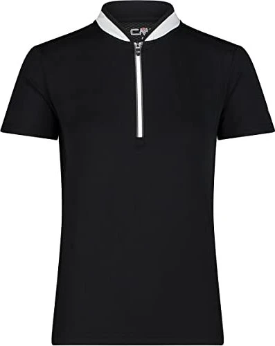 CMP Bike T Half Zip Trikot kurzarm schwarz (Damen)