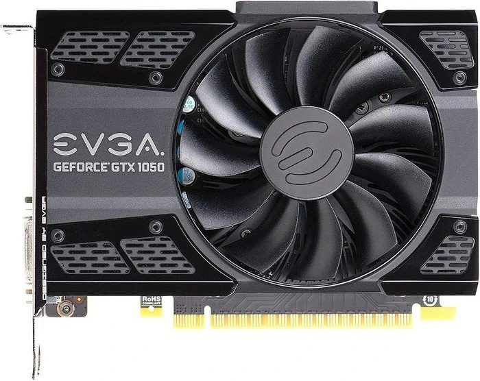 EVGA GeForce GTX 1050 Ti SC Gaming, 4GB GDDR5, DVI, HDMI, DP