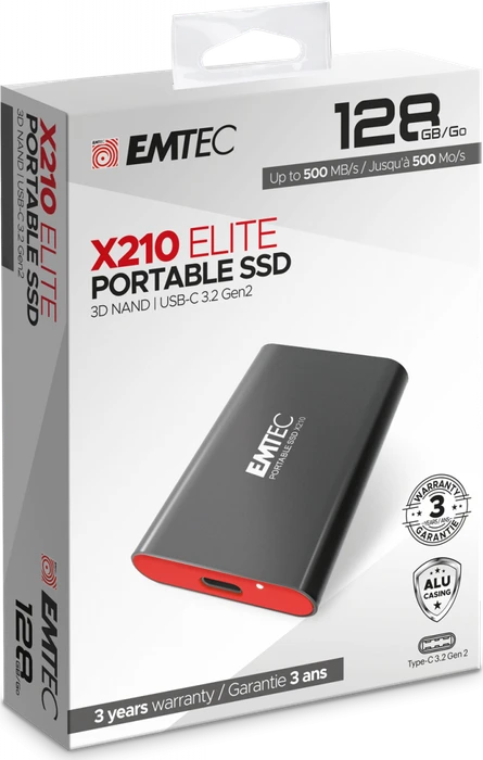 Emtec Elite X210, 128GB, USB-C 3.1