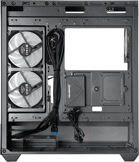 Chieftec Vista GT-01B, Glasfenster