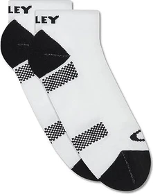 Oakley Ribbed Ellipse Short Socken weiß
