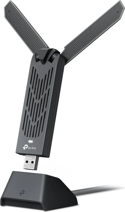 TP-Link Wi-Fi 7 BE6500, 2.4GHz/5GHz/6GHz WLAN, USB-A 3.0 [Stecker]