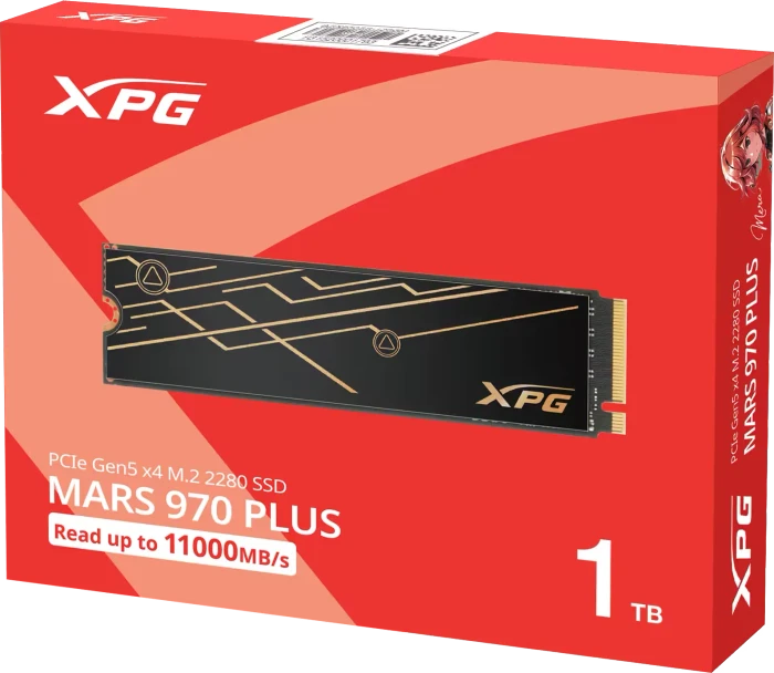 ADATA MARS 970 PLUS 1TB, M.2 2280 / M-Key / PCIe 5.0 x4