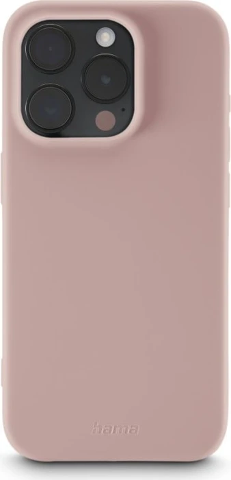Hama Handyhülle Fantastic Feel für Apple iPhone 15 Pro Max Nude
