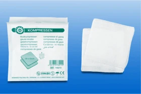 Nobamed Mullkompressen 8-fach, 5 x 5cm, 100 Stück (50x 2 Stück)