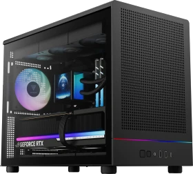 Gamdias Athena M4M Black, Glasfenster