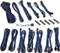 BitFenix Alchemy 2.0 SSC-Series Kabel Kit für Netzteile, schwarz/blau Vorschaubild