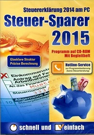 Editionnova Steuer-Sparer 2015 - Steuererklärung 2014 (deutsch) (PC)