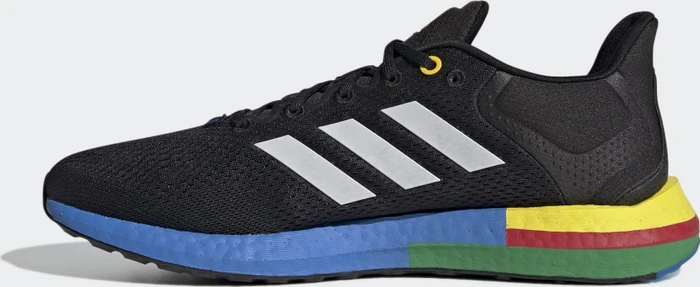adidas Pureboost 21 core black/cloud white/red (Herren)