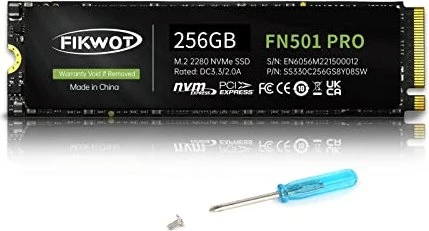 Fikwot FN501 Pro 256GB, M.2 2280 / M-Key / PCIe 3.0 x4
