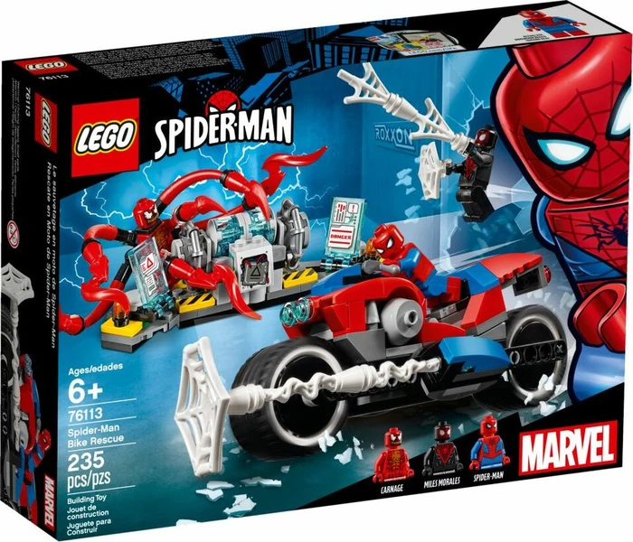 LEGO Marvel Super Heroes Spielset - Spider-Man Motorradrettung