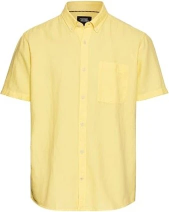 Camel Active Baumwoll-Leinenmix Hemd kurzarm (Herren)