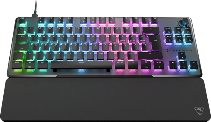 Turtle Beach Vulcan II TKL Pro, schwarz, LEDs RGB, Gateron KS-37B Magnetic, USB, DE