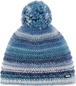Eisbär Mikata Pompon Mütze blue jeans light
