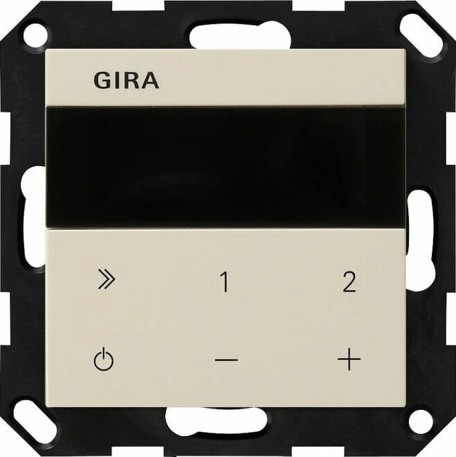 Gira Unterputz-Radio IP, cremeweiß glänzend