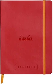 Rhodia Boutique goalbook, A5, punktiert, Softcover, rot, 120 Blatt
