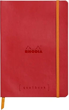 Rhodia Boutique goalbook, A5, punktiert, Softcover, rot, 120 Blatt
