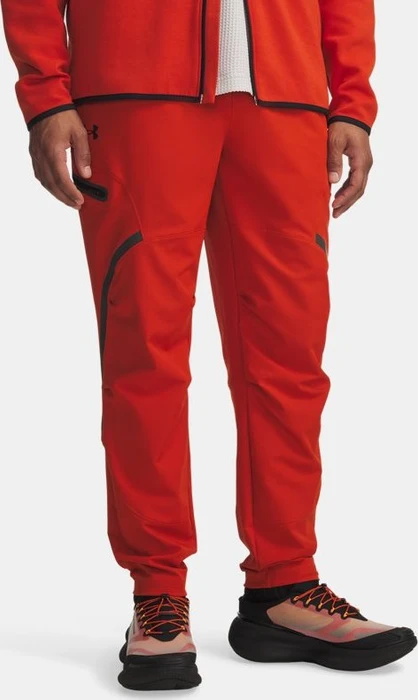 Under Armour Unstoppable Cargo Trainingshose lang surplus orange/black (Herren)