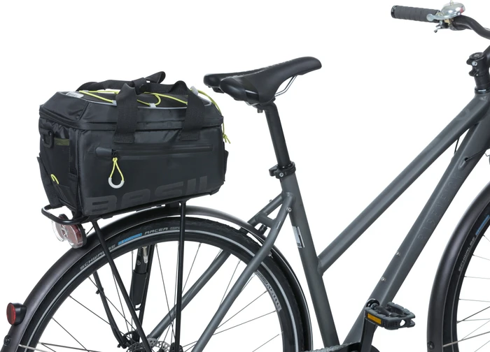 Basil Miles Gepäcktasche black/lime