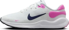 Nike Revolution 7 white/playful pink/midnight navy (Junior)