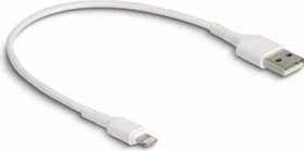 DeLOCK USB Ladekabel für iPhone 0.3m weiß