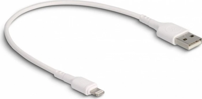 DeLOCK USB Ladekabel für iPhone 0.3m weiß