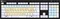 LogicKeyboard Nero Slim Line Dyslexie Keyboard PC, USB, DE Vorschaubild