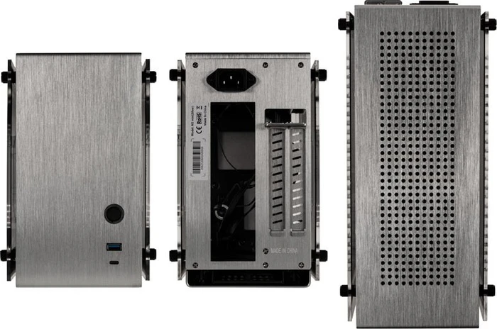 Zalman M2 Mini, silber, Acrylfenster, Mini-ITX