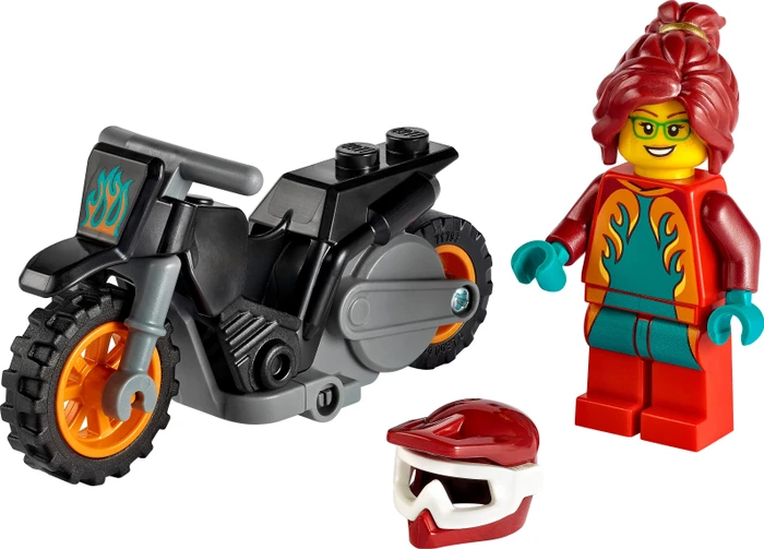 LEGO City - Feuer-Stuntbike