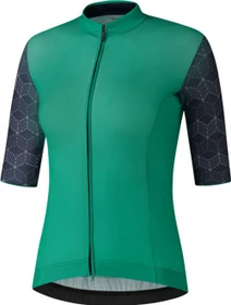 Shimano Yuri Trikot kurzarm grün (Damen)
