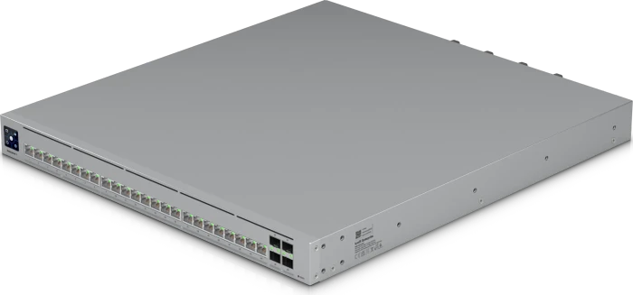 Ubiquiti Enterprise Campus 24S Rackmount 10G Managed Stacking Switch, 24x RJ-45, 4x SFP28