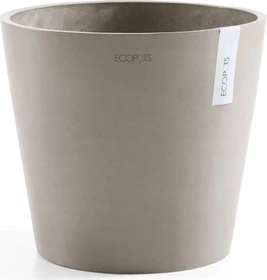 Ecopots Kunststoff-Topf Amsterdam 30cm taupe