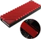 M.2 2280 Alu, doppelseitige Kühler, Klemmmontage, rot (verschiedene Markenbezeichnungen) Vorschaubild