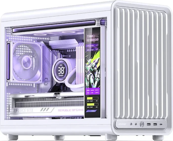 Jonsbo DS916, Monitor Kit, White