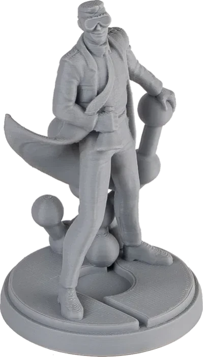 Polymaker PolyLite PLA Pro, grau, Spule, 1.75mm, 1.00kg