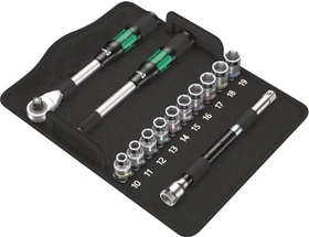 Wera 8006 SC 1 Zyklop Hybrid Steckschlüsselsatz inkl. Tasche, 13-tlg.