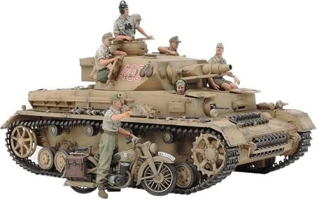 Tamiya Dt. PzKpfw.IV Ausf.F mit Krad DAK