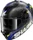 Shark Spartan GT Pro Carbon Speed-Vib schwarz/grau/blau/gelb (HE1357EDAB)