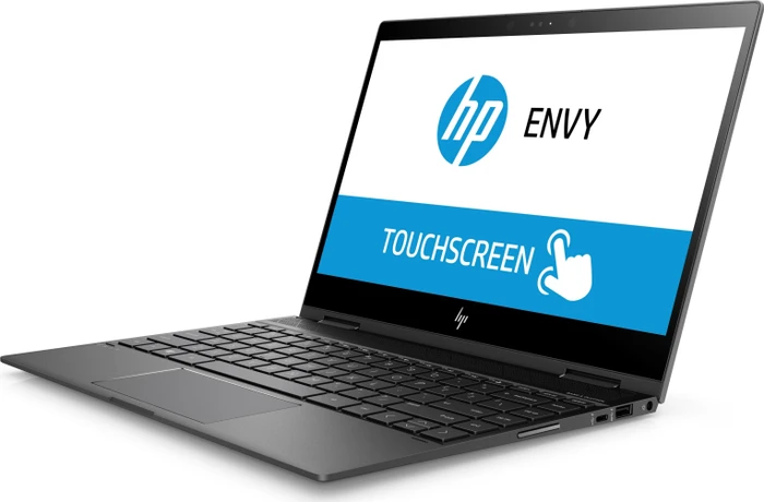 HP Envy x360 13-ag0009ng, Dark Ash Silver, Ryzen 7 2700U, 8GB RAM, 256GB SSD, DE