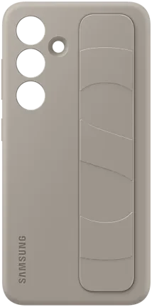 Samsung Silicone Grip Case für Galaxy S24 taupe