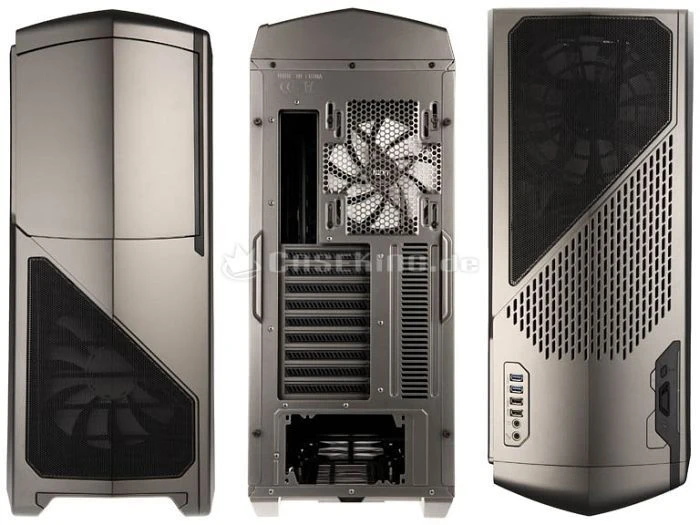 NZXT Phantom 630 Gunmetal, Acrylfenster
