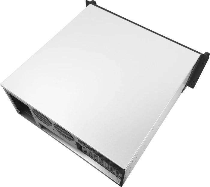 SilverStone RM41-H08, Rackmount Storage, grau/schwarz, 4HE, ATX