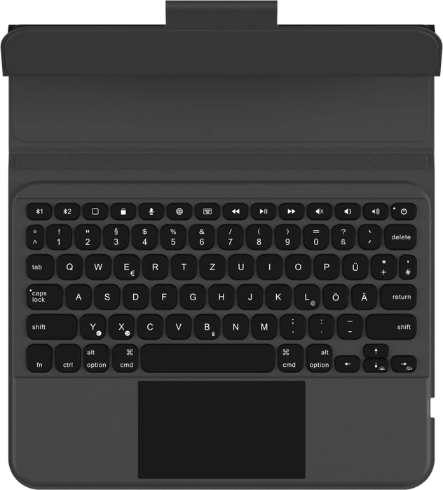 UAG Rugged Bluetooth Keyboard with Trackpad für iPad 7/iPad 8/iPad 9, schwarz, DE