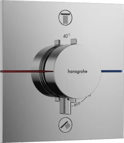 Hansgrohe ShowerSelect Comfort E Thermostat Unterputz für 2 Verbraucher chrom