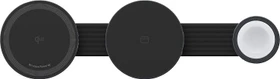 Anker MagGo kabellose Ladestation (3-in-1, Faltbares Ladepad) schwarz